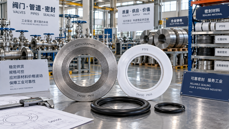 How raw material price development changes gasket sourcing plans