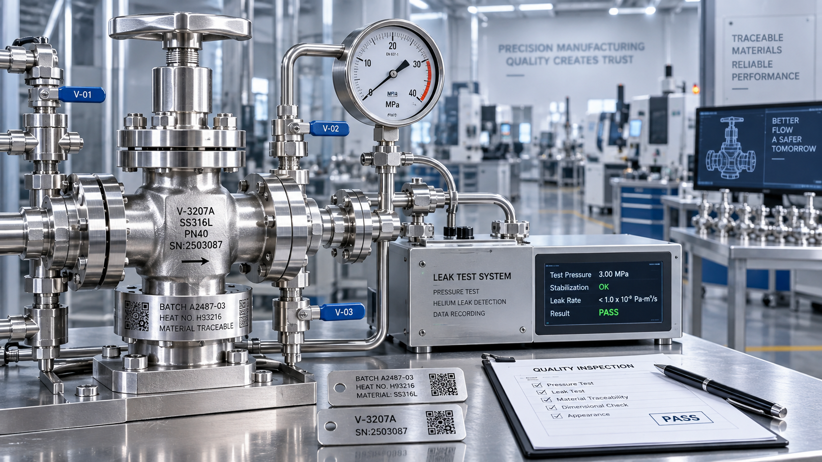 What to verify in a fluid control manufacturer's quality system