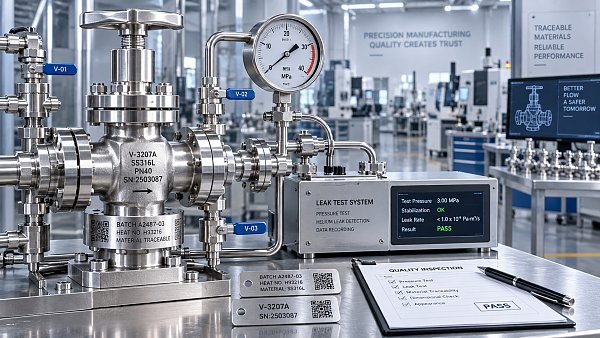 What to verify in a fluid control manufacturer's quality system