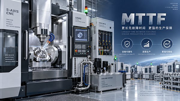 What the MTTF standard for CNC means for machine reliability