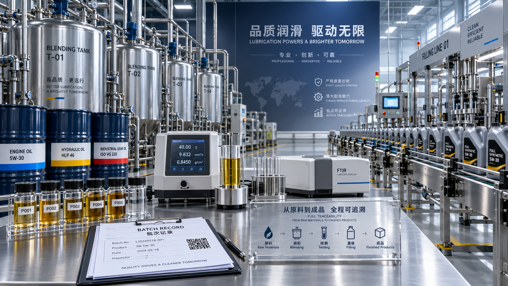 What to check before choosing an industrial lubricating oils factory