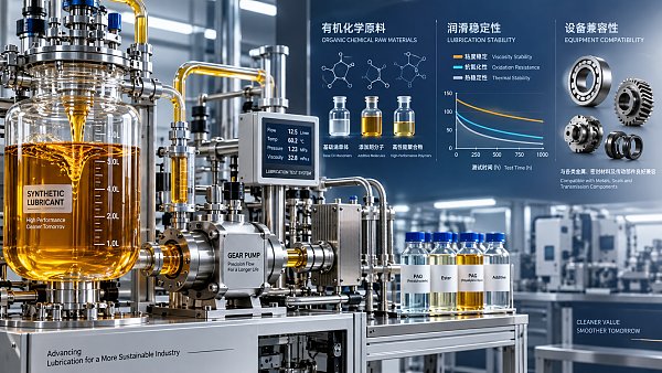 When organic chemicals are suitable feedstocks for synthetic lubricants