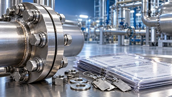 When industrial fasteners bolts need traceable material certification