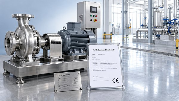 How to verify CE certification for industrial pumps before installation