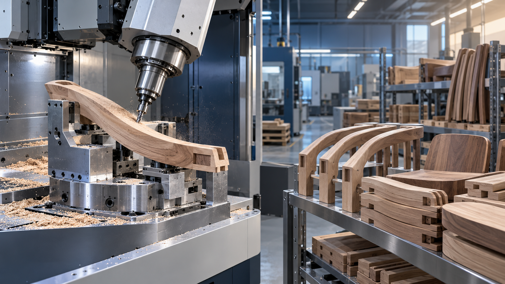 When does 5-axis machining make sense for furniture manufacturing?
