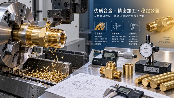 How brass alloy choice affects industrial machining part tolerances