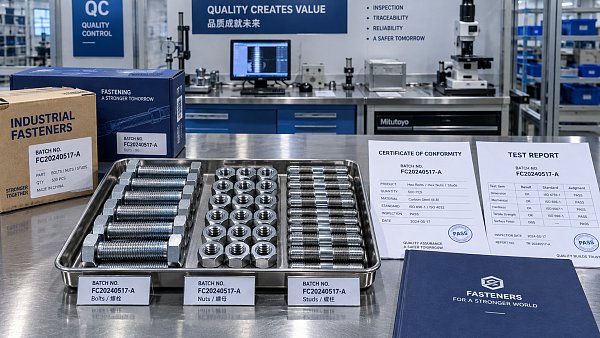 What Certifications Should an Industrial Fastener Supplier Provide?