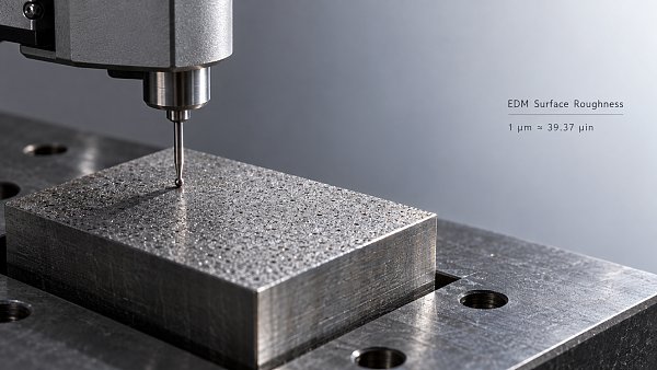 How to read an EDM surface finish Ra chart in µm and µin