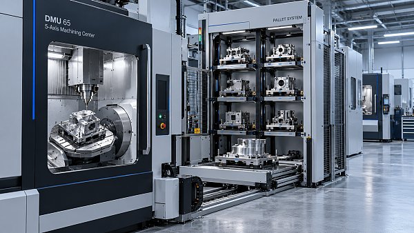 When do automated CNC cell systems pay off for 5-axis machining?