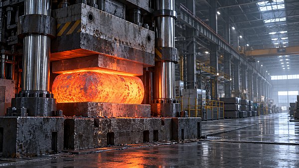 How to size a hydraulic press for forging large steel components