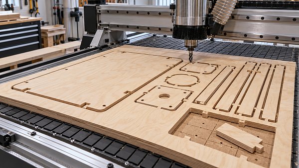 CNC Routing Plywood: Testing Tooling and Hold-Down Together