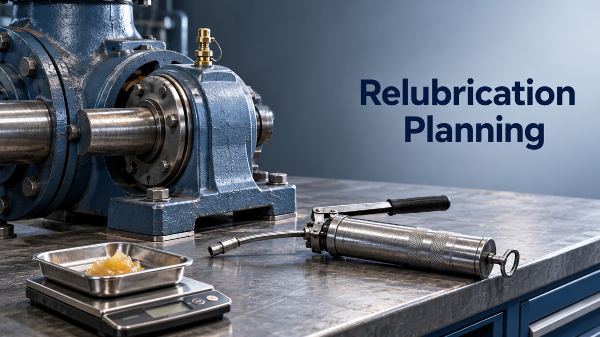 How to set relubrication intervals for industrial maintenance