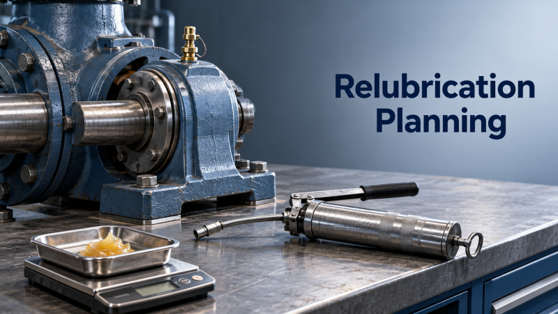 How to set relubrication intervals for industrial maintenance