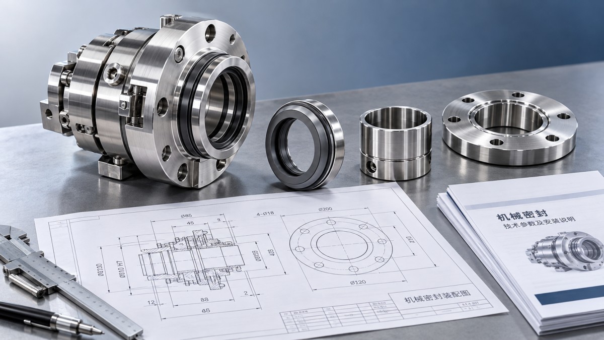 What should mechanical seal technical specification documents include?