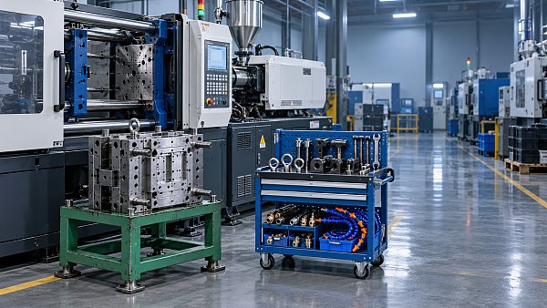 Can lean manufacturing reduce changeover time in injection molding?