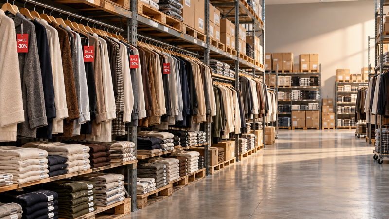 How does excess inventory affect fashion retail profitability?
