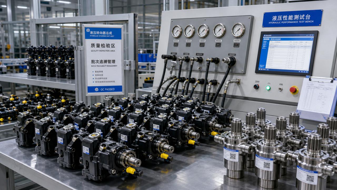 Hydraulic Steering Unit Factory Checklist for Stable Batch Quality