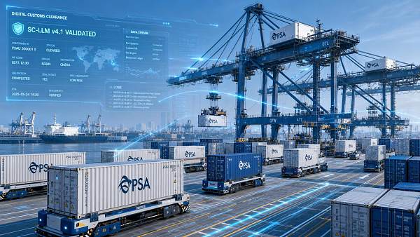 PSA Launches Supply Chain LLM Customs Engine; Chinese ERPs Must Adopt API v4.1
