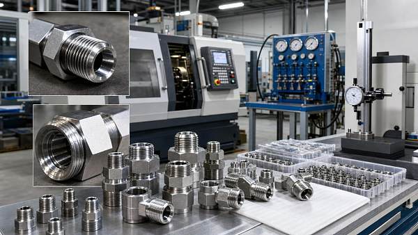 How to Compare a Hydraulic Fitting and Adapter Factory on Leak Risk