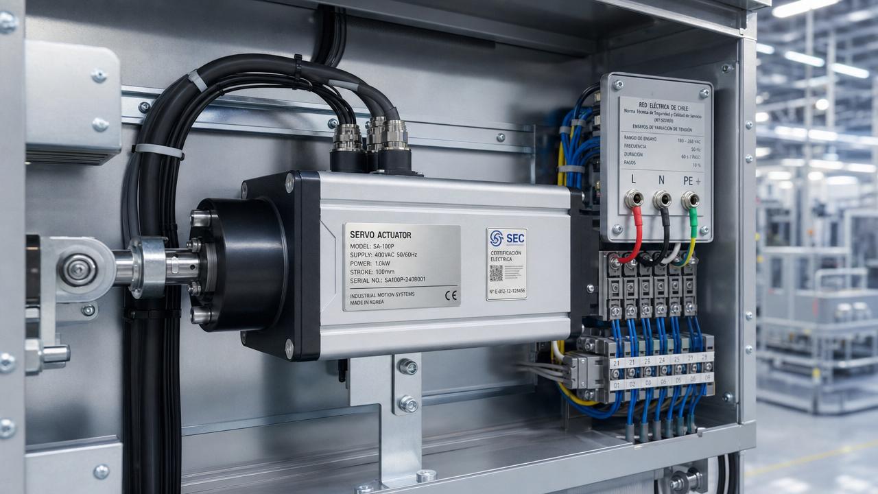 Chile Enforces Mandatory Safety Standard for Servo Actuators