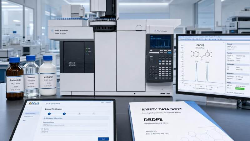 DBDPE Added to REACH SVHC Candidate List: Impurity Profiling Now Required for Electronic-Grade Chemical Exports DBDPE Added to REACH SVHC Candidate List: Impurity Profiling Now Required for Electronic-Grade Chemical Exports