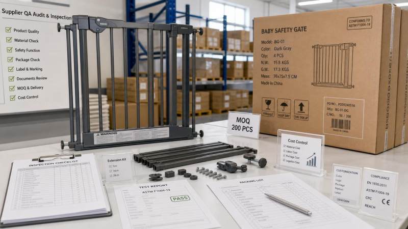 Baby Safety Gates Wholesale: Cost, MOQ, and Compliance Checks
