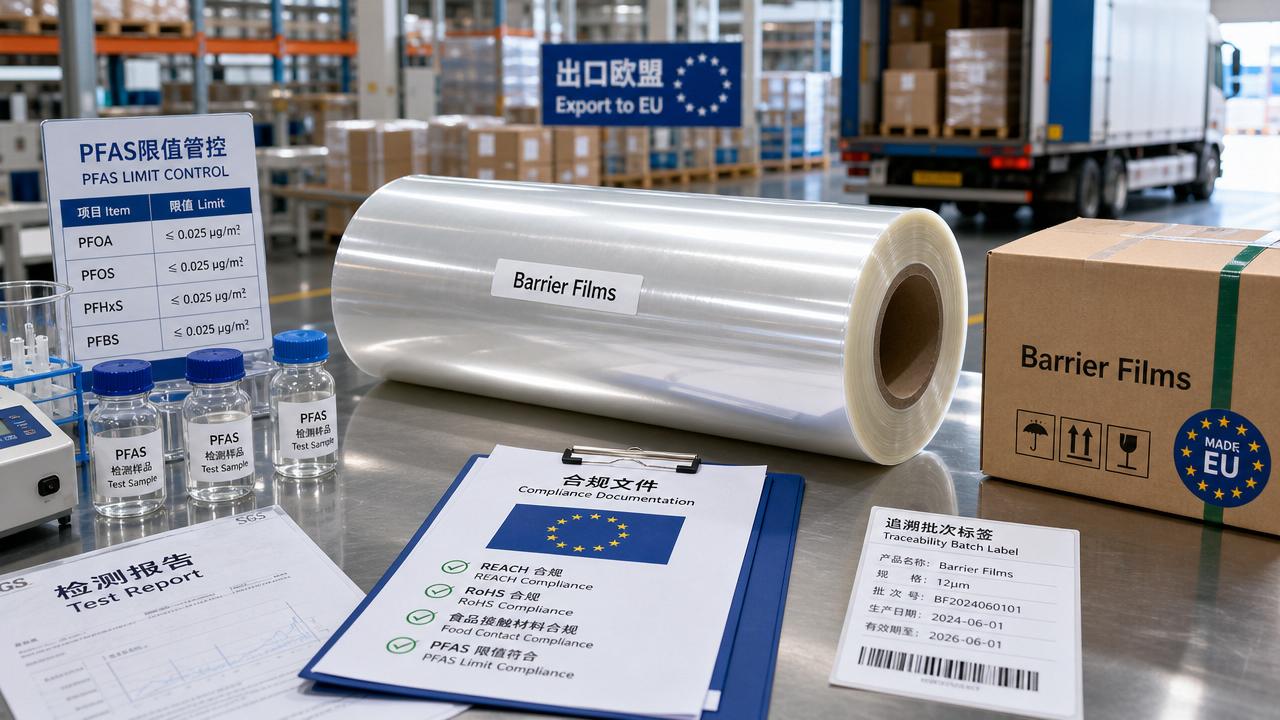 EU REACH PFAS Limit Takes Effect for Barrier Films