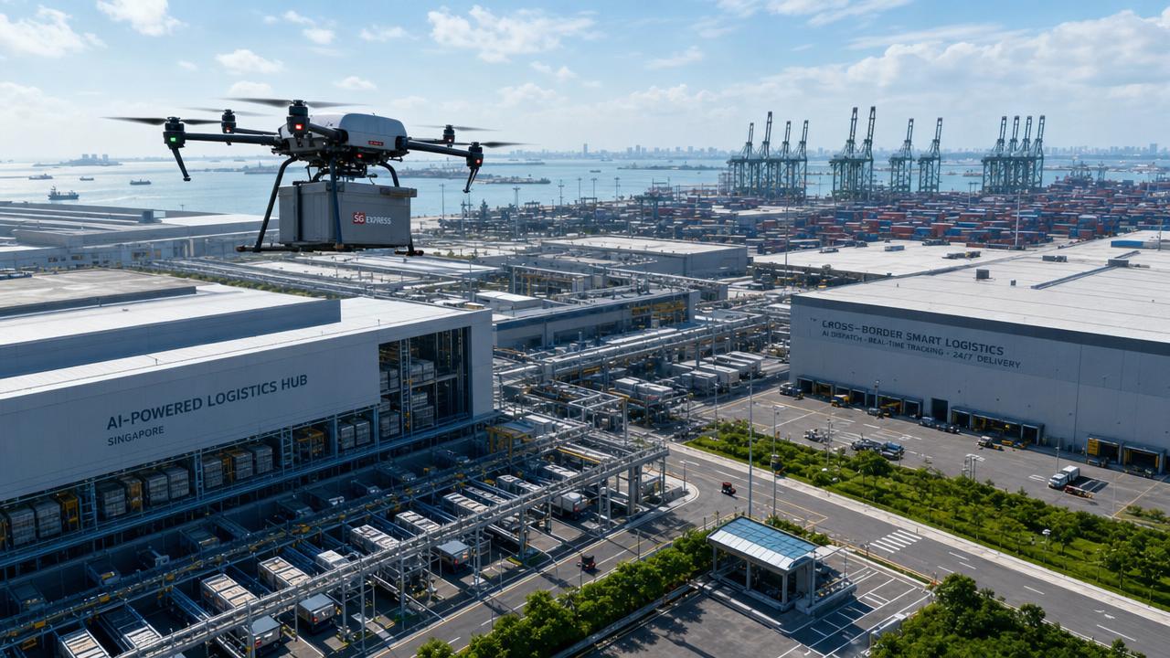 PSA Launches Sky Grid for Drone-Led Cross-Border Logistics