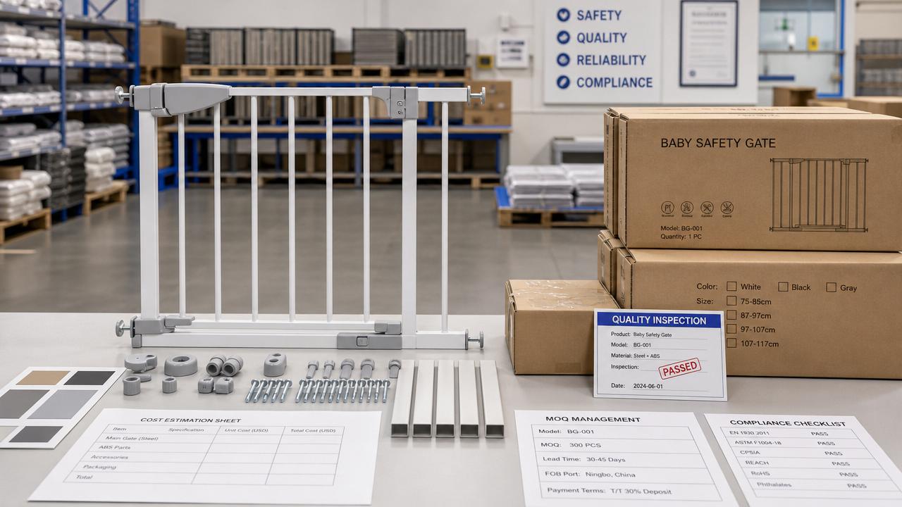 Baby Safety Gates Wholesale: Cost, MOQs, and Compliance Checklist