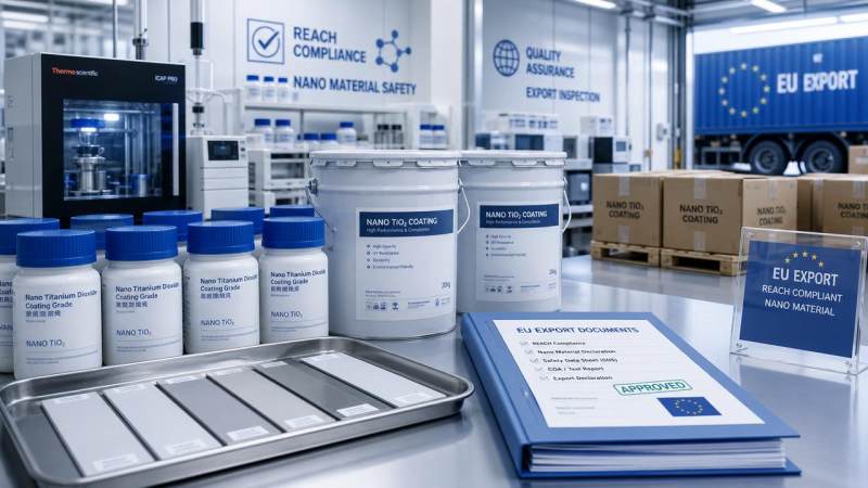 EU REACH Curbs 12 Nano TiO₂ Coating Derivatives EU REACH Curbs 12 Nano TiO₂ Coating Derivatives
