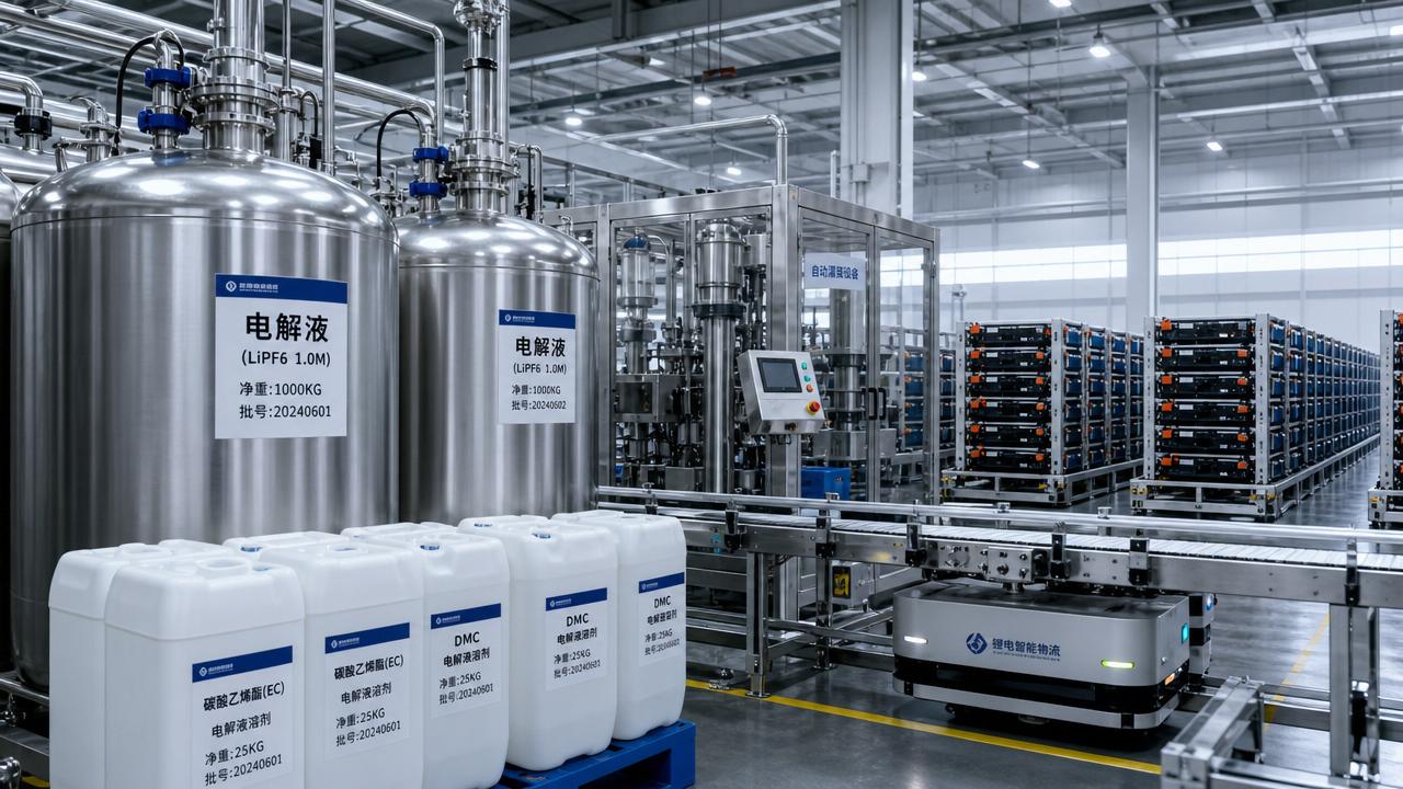 CATL Secures 300,000-Ton Electrolyte Supply Deal