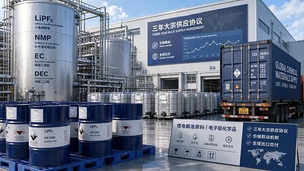 CATL Secures 300,000 Tons in Electronic Grade Chem Deal
