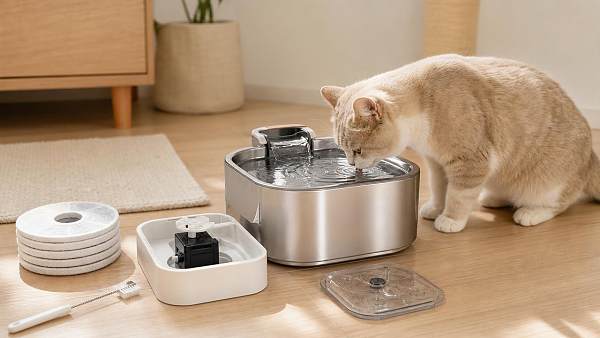 Smart Cat Water Fountain Buying Guide: Filter Life, Noise, and Cleaning Ease
