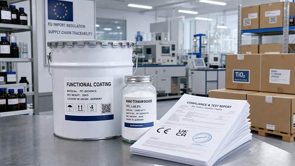 EU Tightens nano-TiO₂ Traceability for Functional Coatings
