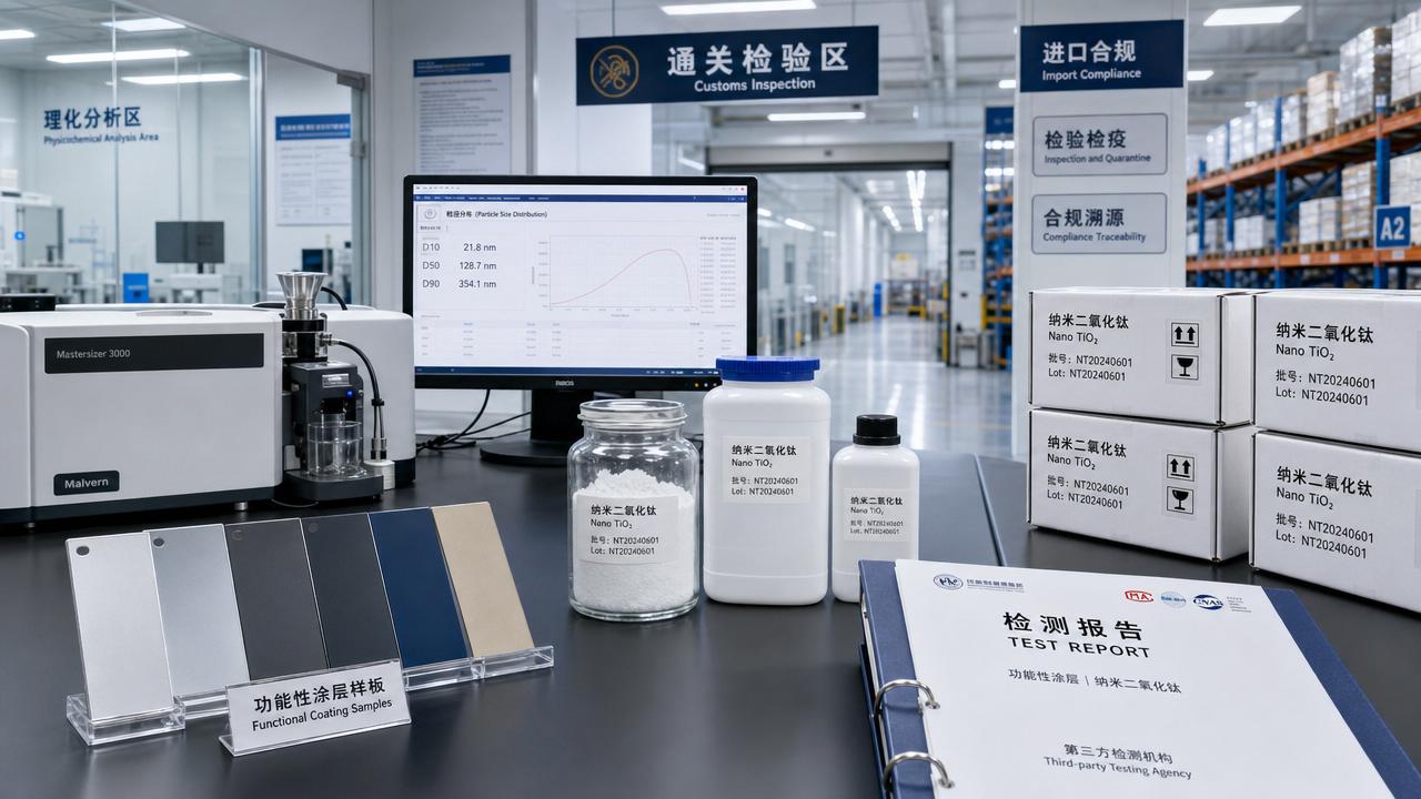 EU to Require nano-TiO₂ Traceability Reports for Functional Coatings Imports