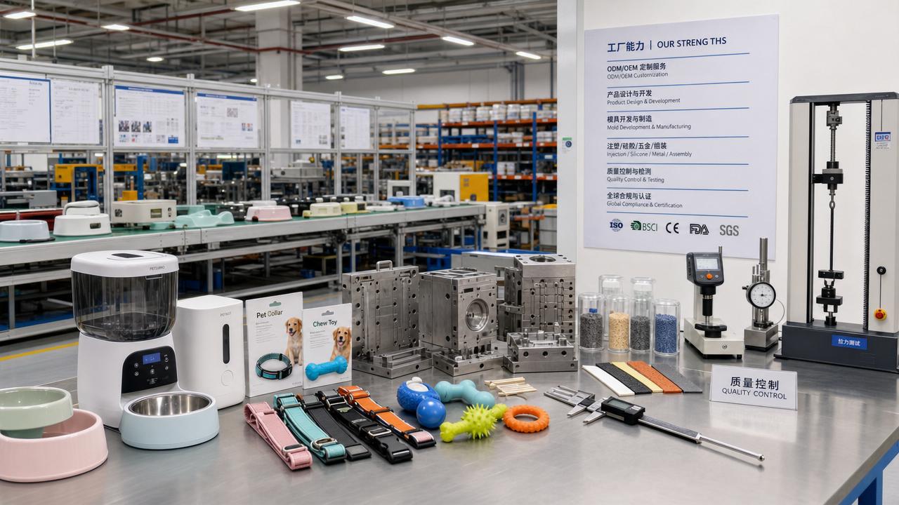 ODM Pet Products: How to Evaluate Factory Capabilities