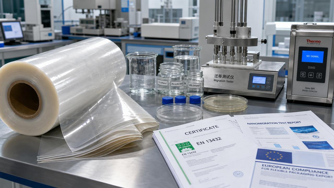 TÜV Rheinland adds nano migration test to EN 13432 barrier films
