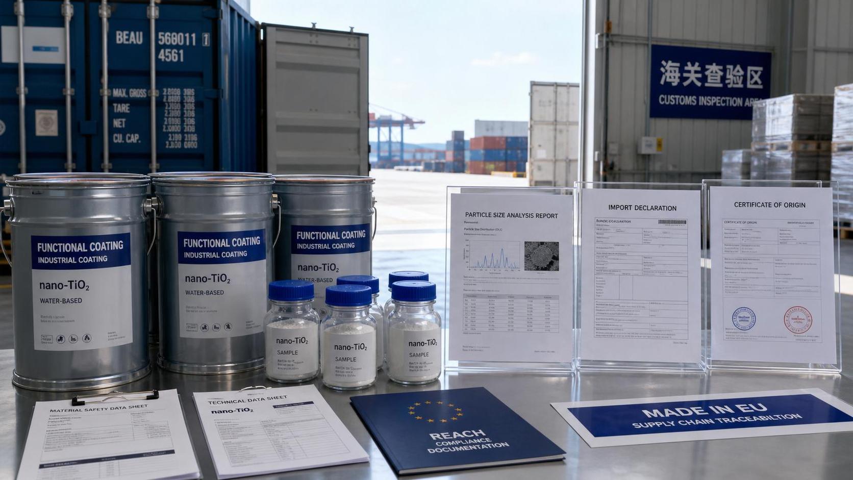 EU Requires nano-TiO₂ Traceability for Coating Imports