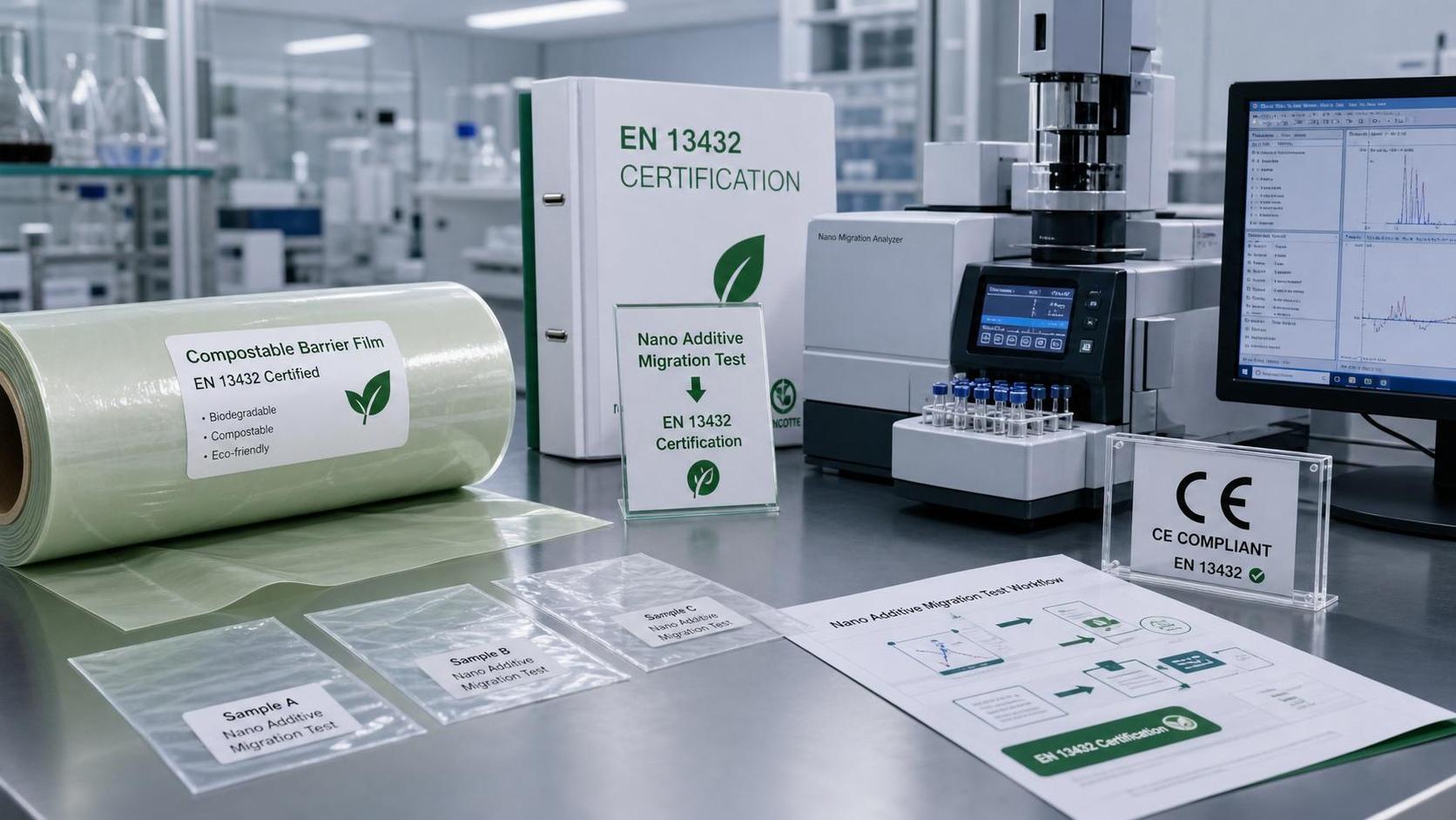 TÜV Rheinland adds nano migration test to EN 13432 films