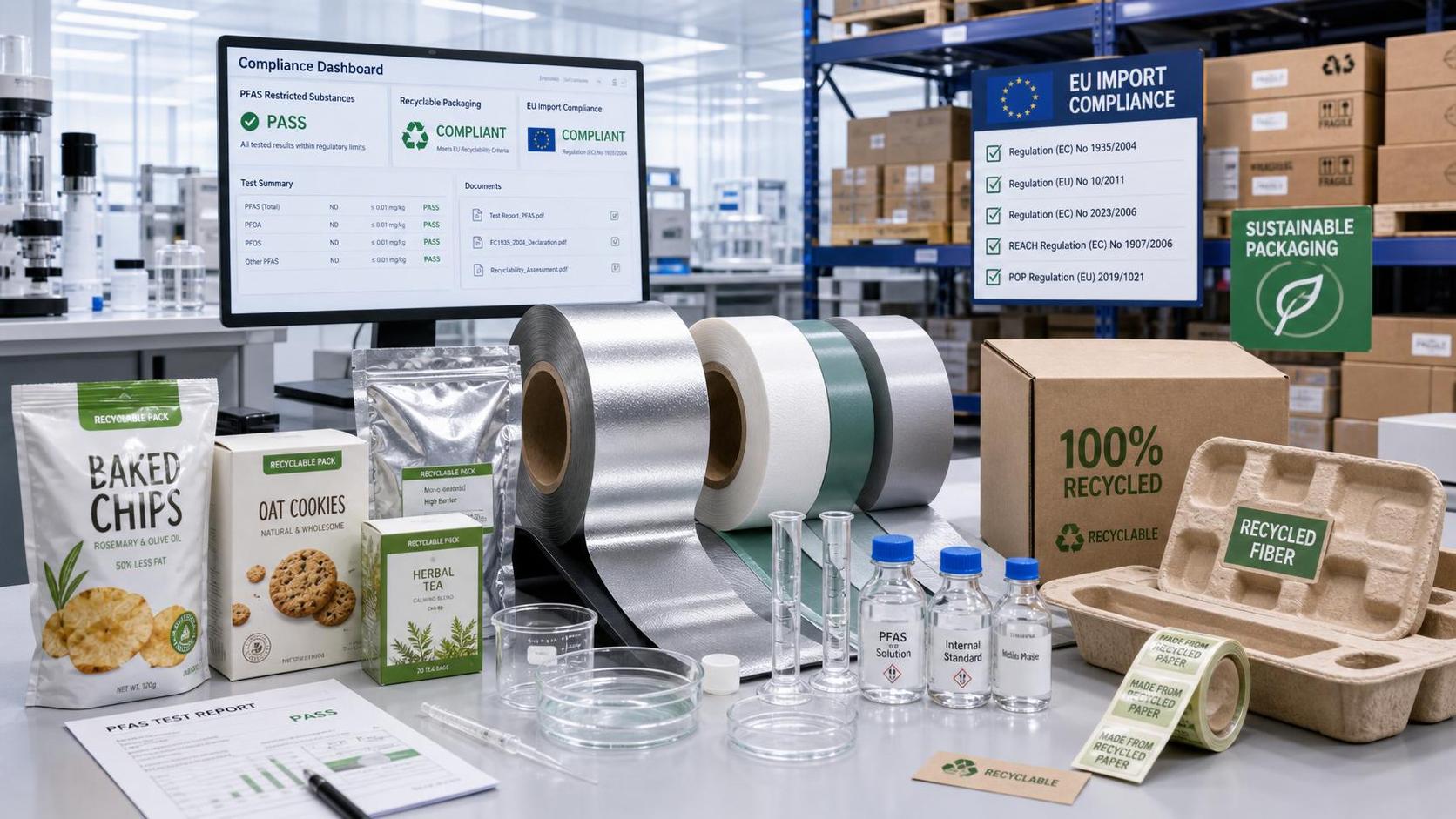 EU PPWR Takes Effect on July 12: PFAS and Recyclability Rules Tighten for Functional Coatings