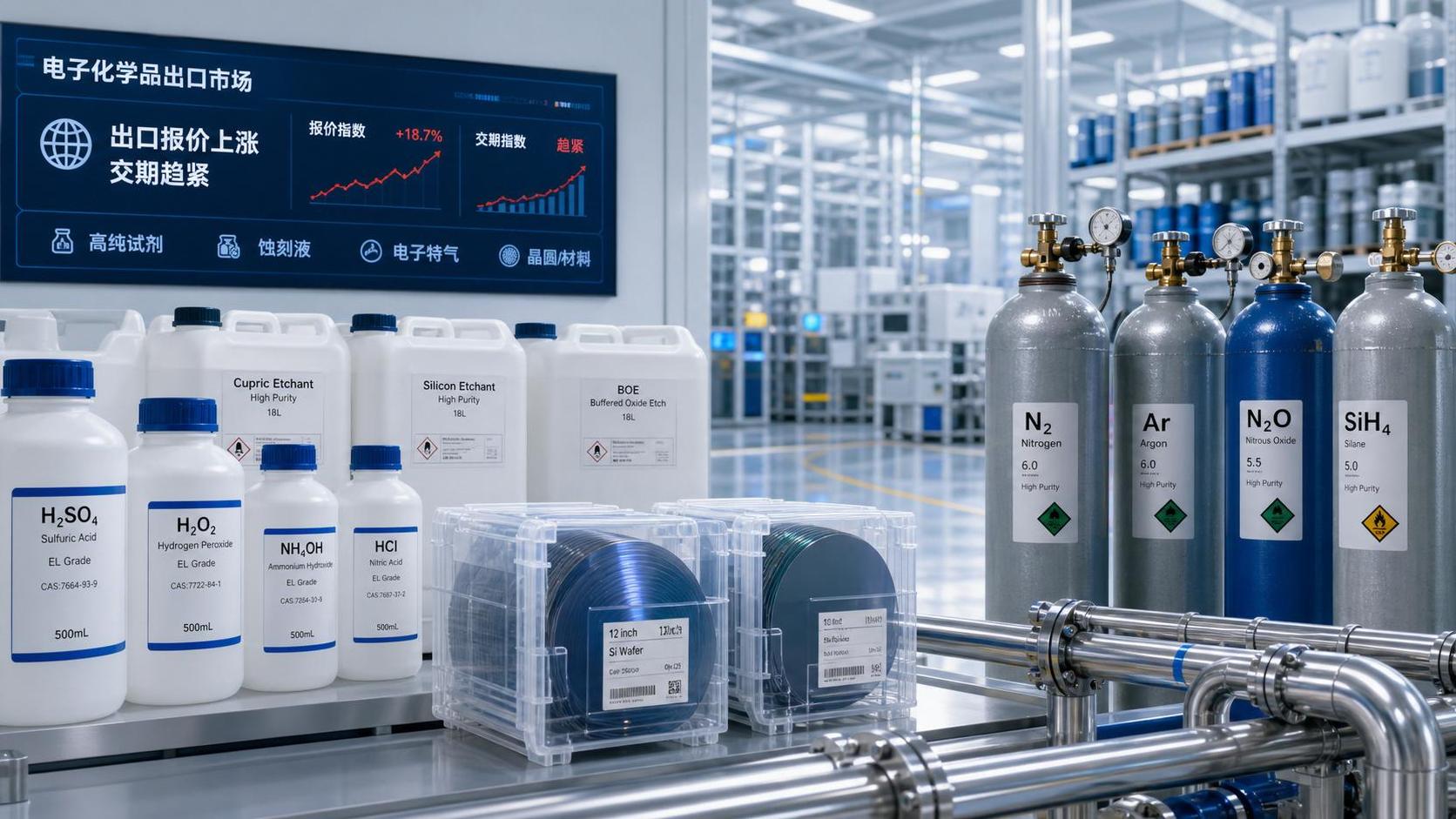 ECI-26Q2 Hits 142.3 as Electronic Grade Chem Export Quotes Rise
