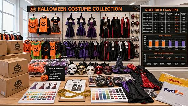 Halloween Costumes Wholesale: How to Compare MOQ, Margin, and Lead Time