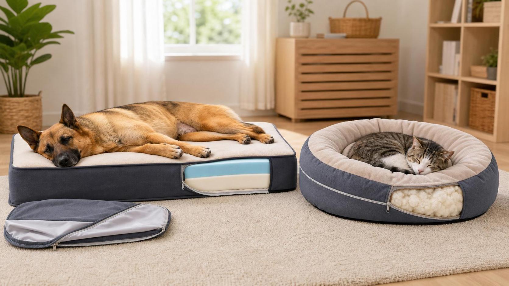 How to Choose Pet Beds by Size, Fill, and Washability