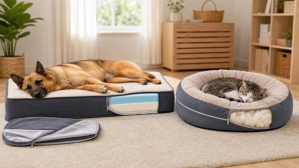 How to Choose Pet Beds by Size, Fill, and Washability