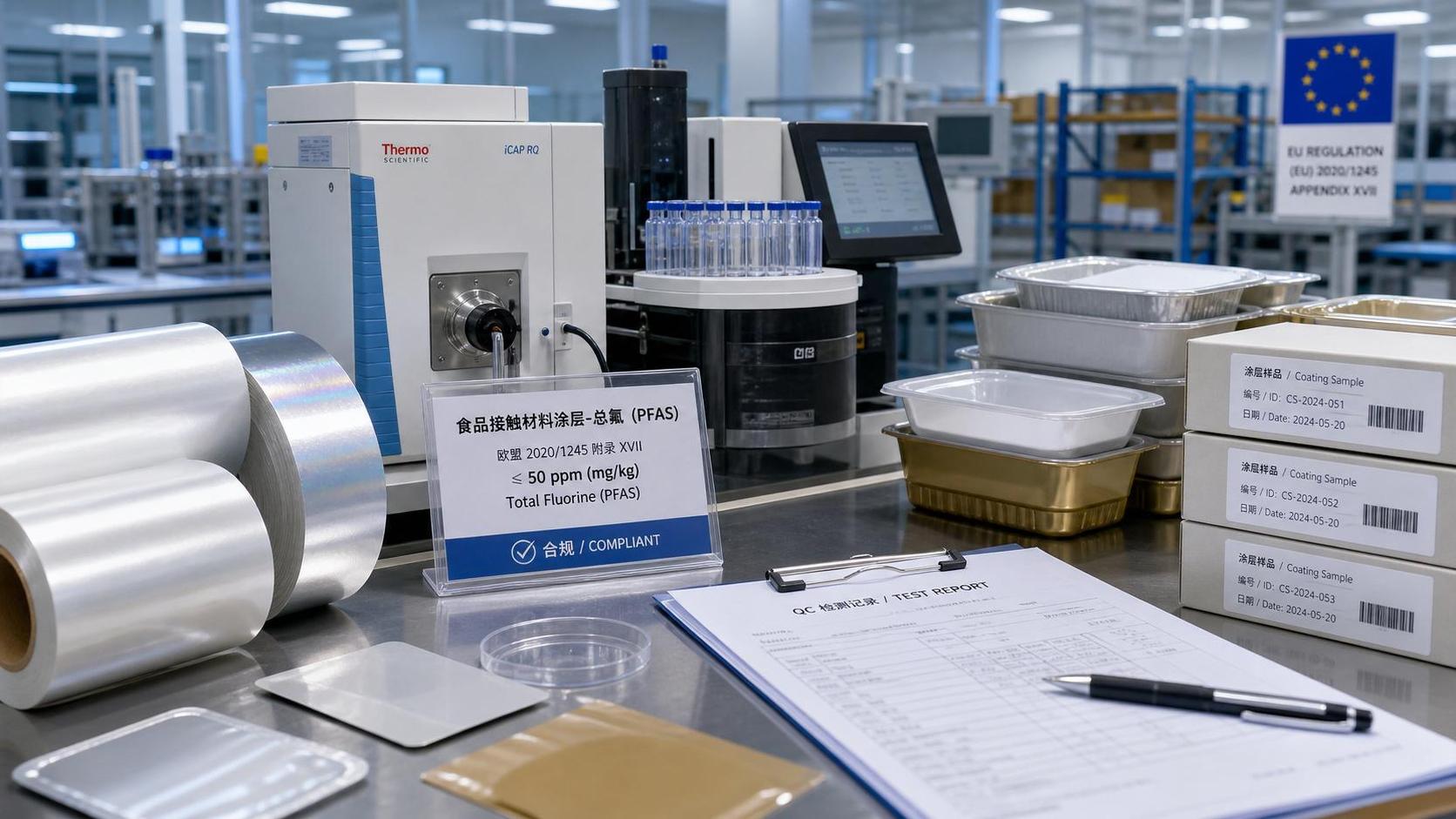 EU Sets 50 ppm TF Limit for PFAS Coatings