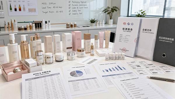 Private Label Beauty: How to Compare MOQ, Margins, and Compliance
