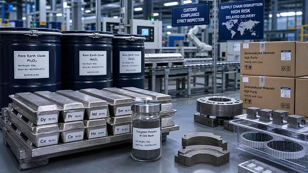 China Halts Heavy Rare Earth Exports to Japan