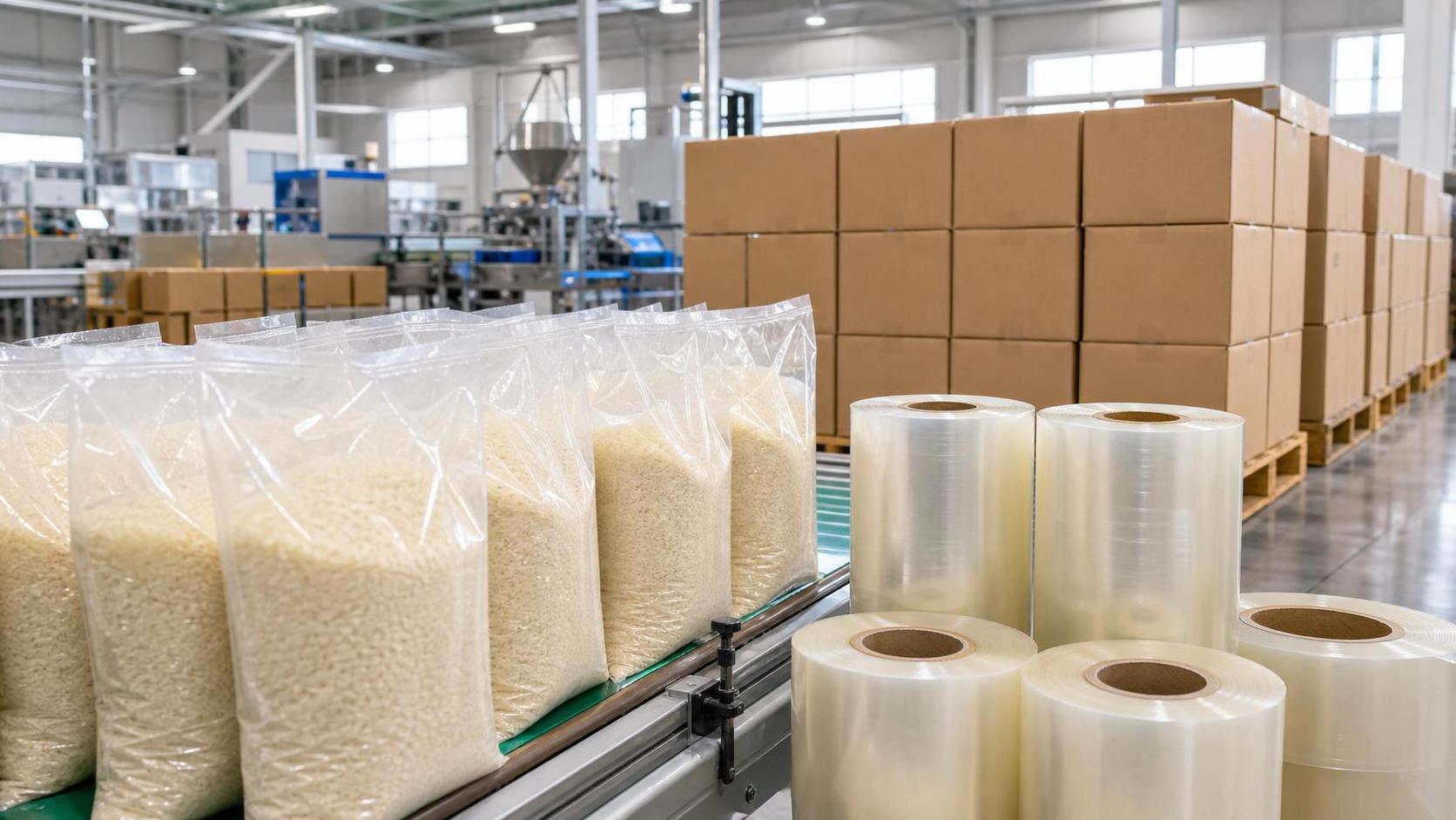 India’s Rice Export Tax Extends Bio-Plastics Packaging Window
