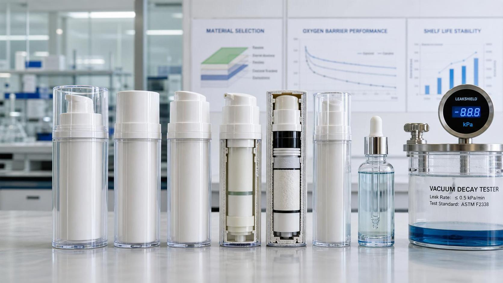 Airless Pump Bottles Wholesale: Material Choices That Affect Shelf Life