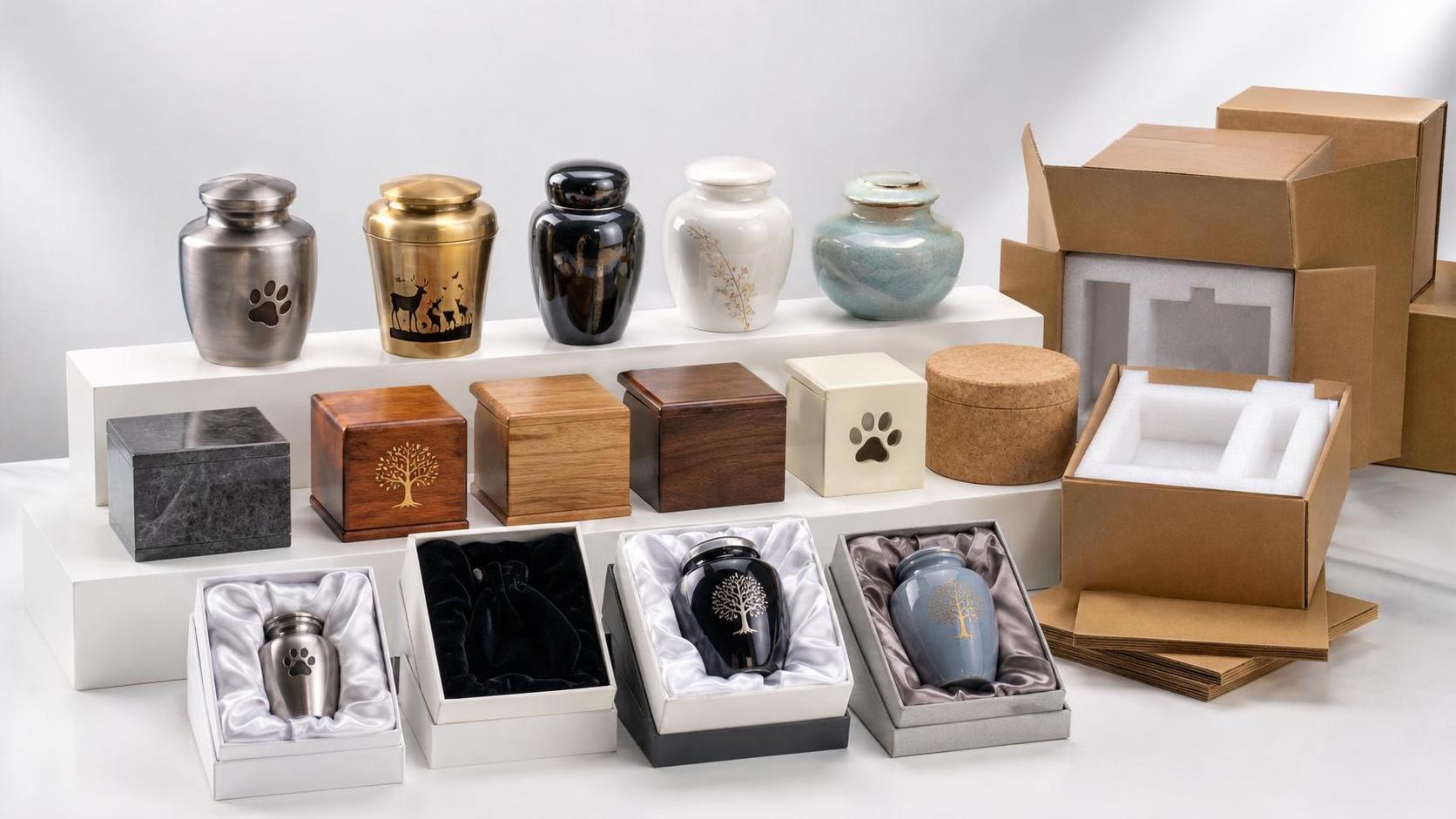 Pet Memorial Urns Wholesale: Cost, MOQ, and Material Trade-Offs